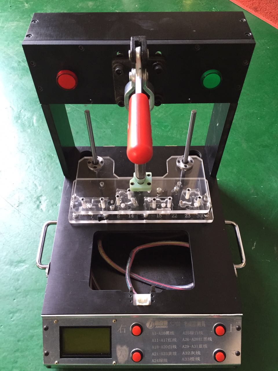 方向盤開關(guān)PCB板半成品測試治具 方向盤開關(guān)PCB板半成品測試治具